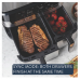EY905J Tefal Jamie Oliver Dual Air Fryer 8.3L 